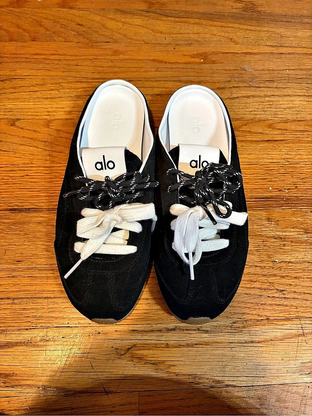alo sunset sneaker mule